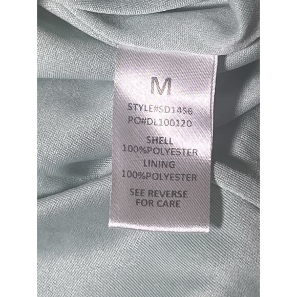 D’liteful Green Ditsy Floral Mini Dress Women’s M - Picture 3 of 10